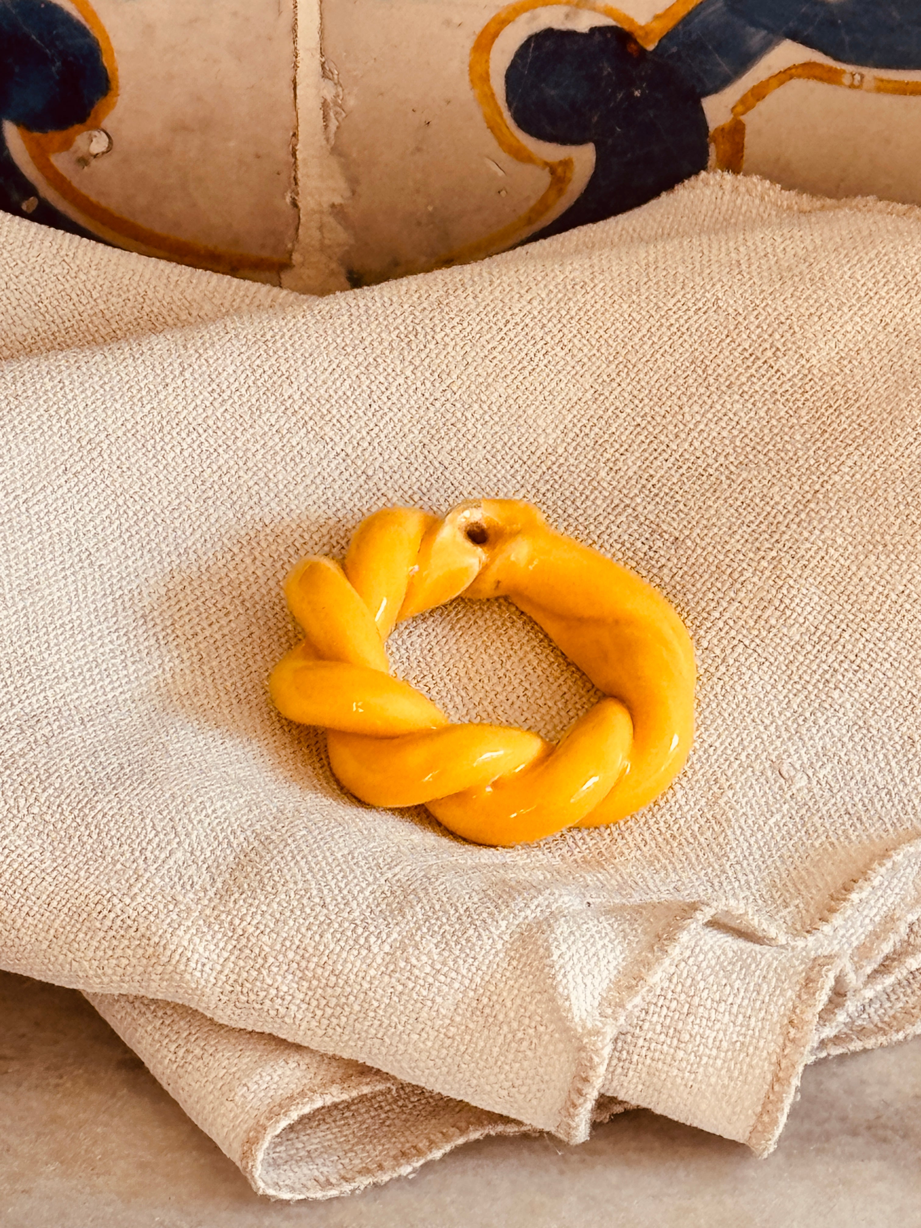 Napkin Ring "Limone"