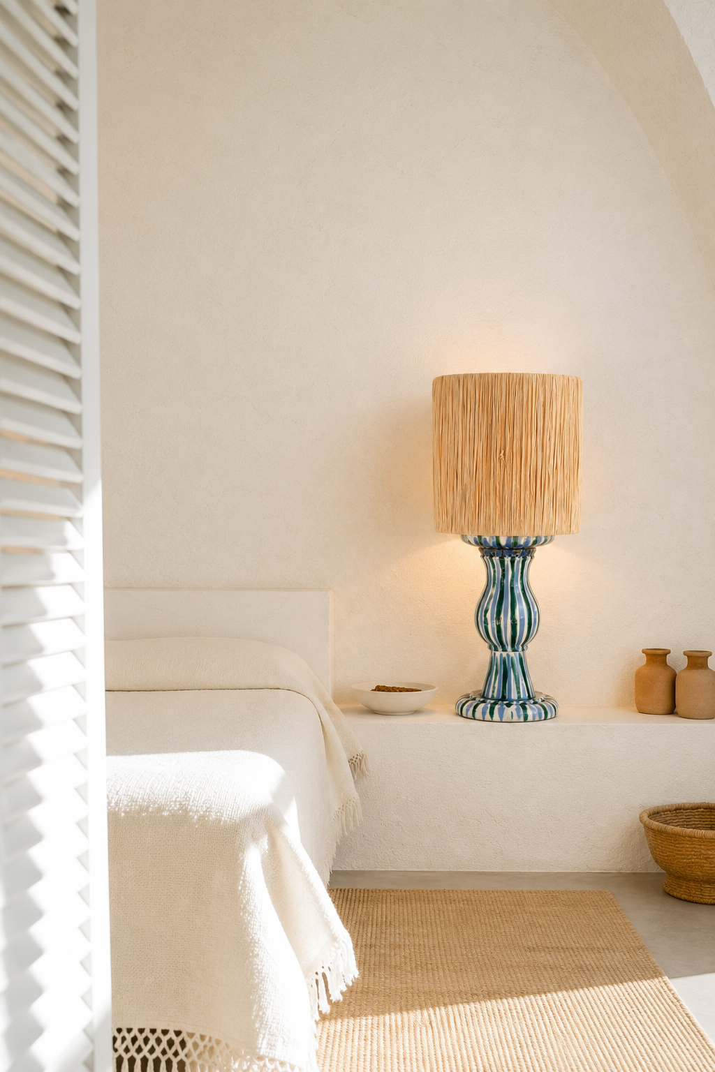 Handmade Italian Ceramic Table Lamp 67 cm | Grand Hotel Casa Riviera