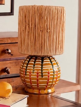 Handmade Italian Ceramic Table Lamp 33 cm | Piccolo Mondo Riviera