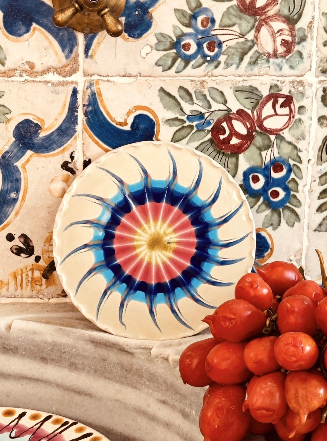 Handmade Italian Small Plate 16 cm | Dessert & Bread Plate