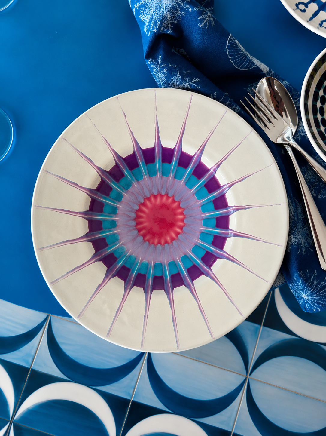 Handmade Italian Pasta Bowl 25 cm | Cappello di Prete