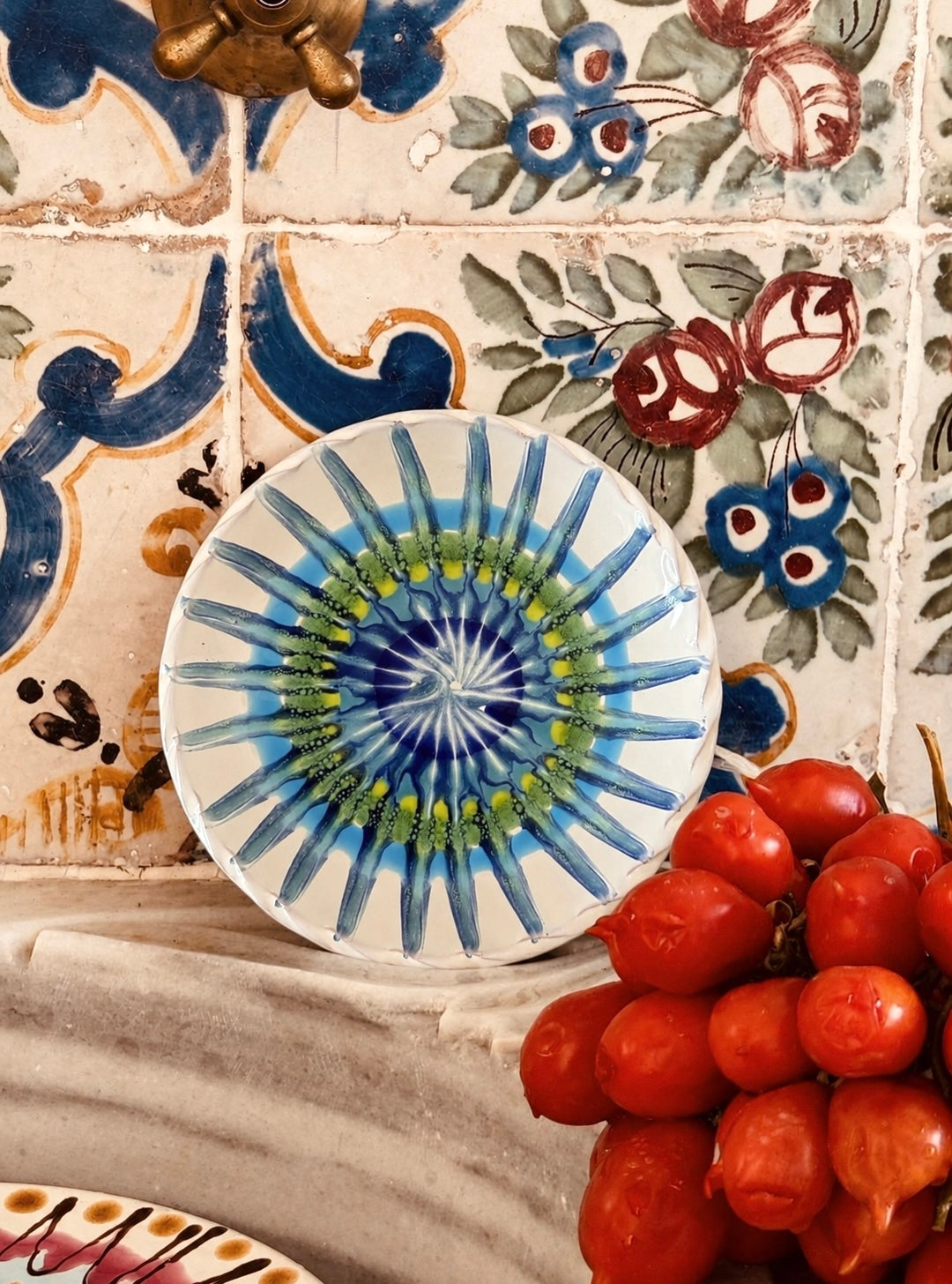 Handmade Italian Small Plate 16 cm | Dessert & Bread Plate