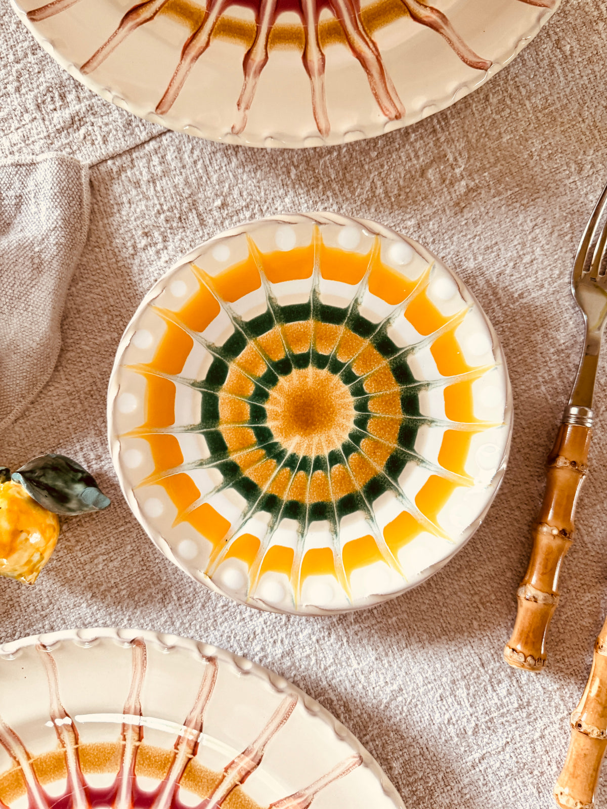 Handmade Italian Small Plate 16 cm | Dessert & Bread Plate
