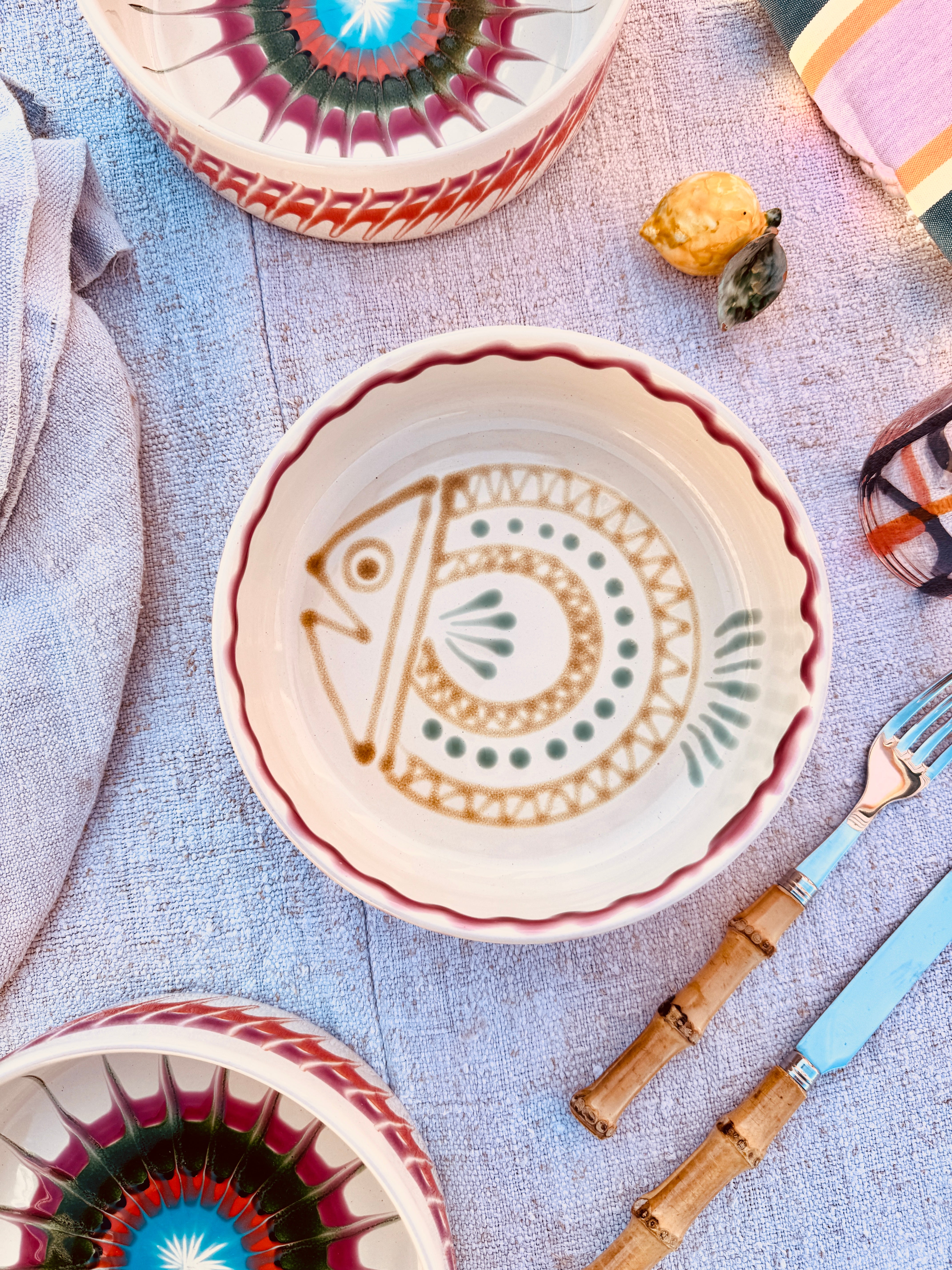 Lido Bowl "Studio Riviera Pesce" 19cm