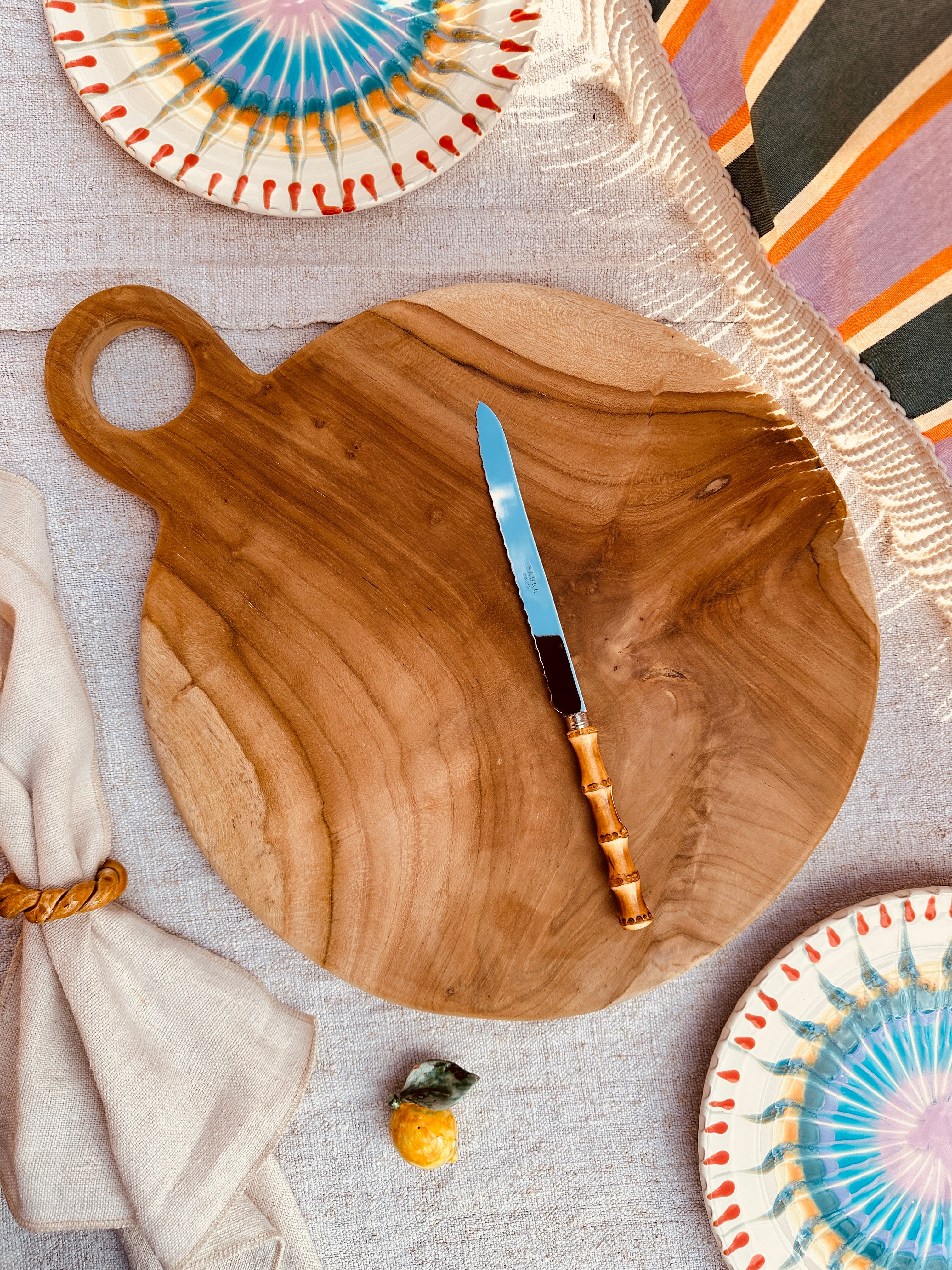 Mr.Riviera's Teak Cutting Board 40cm