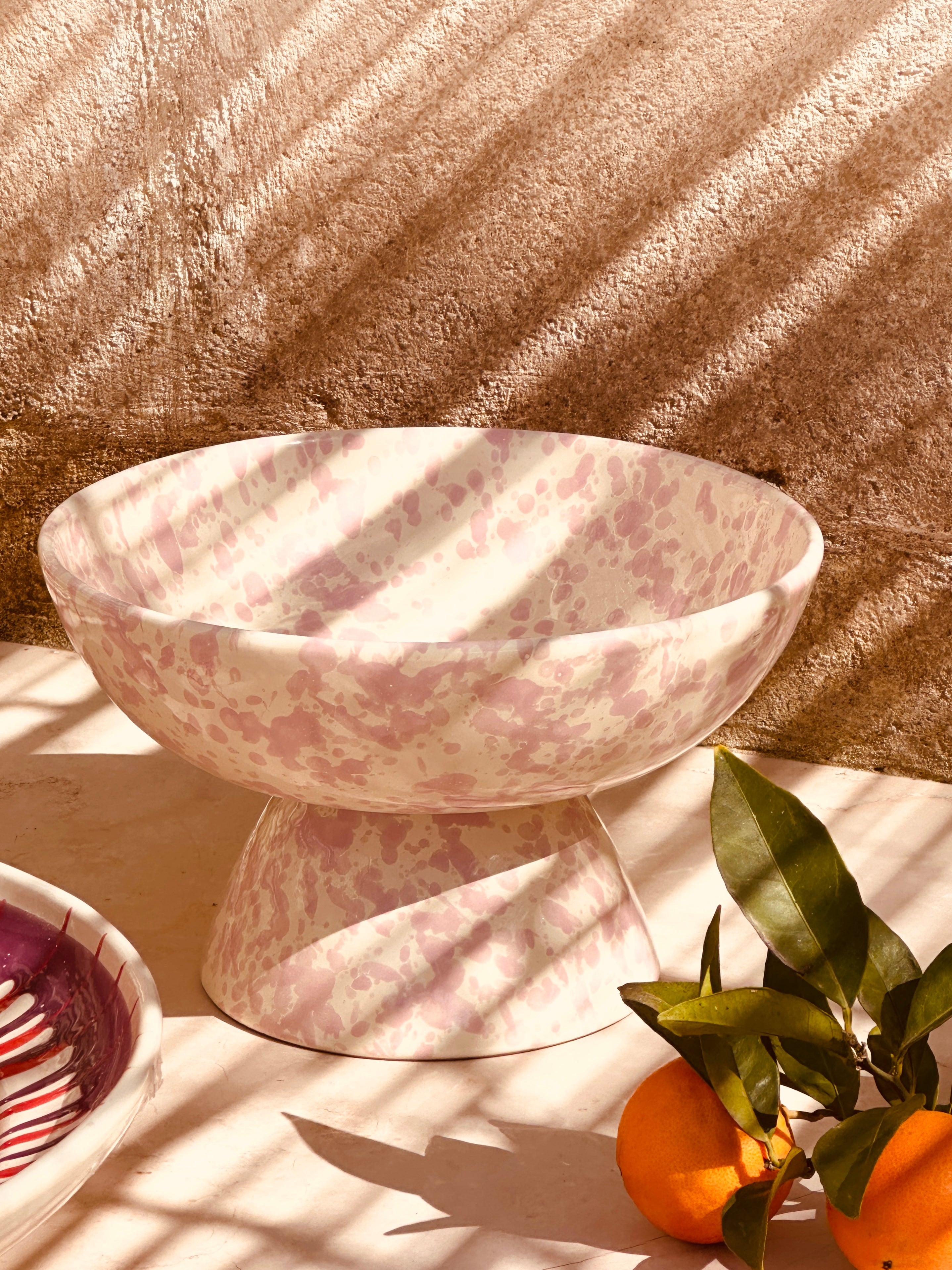Schizzato High Bowl 26cm "Rosato"