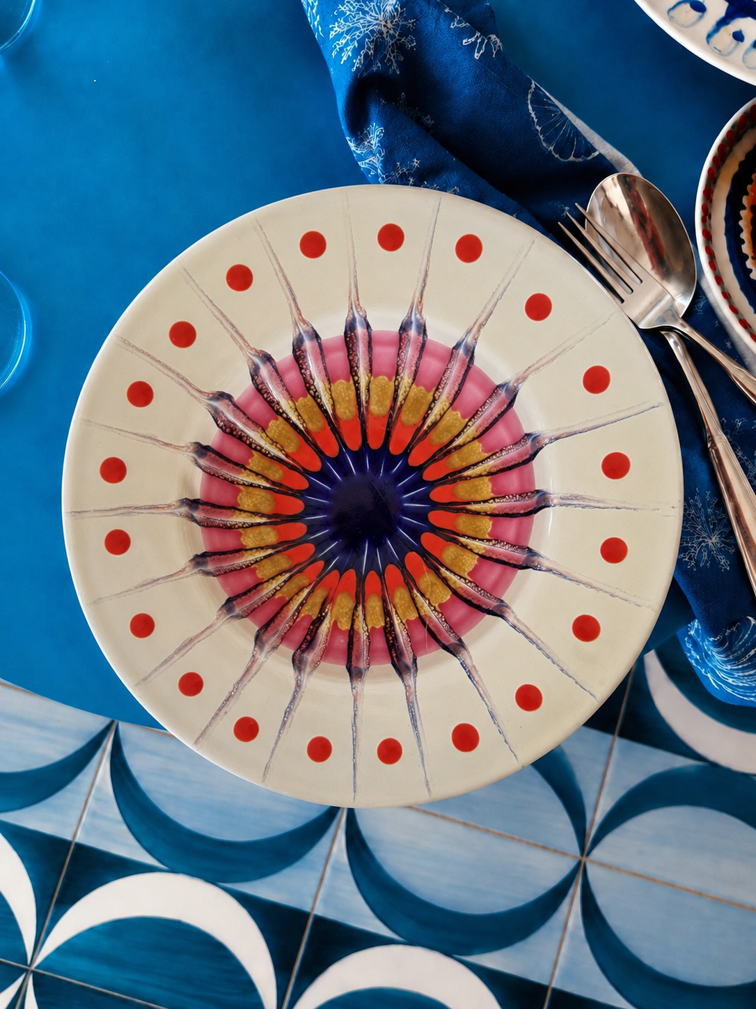 Handmade Italian Pasta Bowl 25 cm | Cappello di Prete