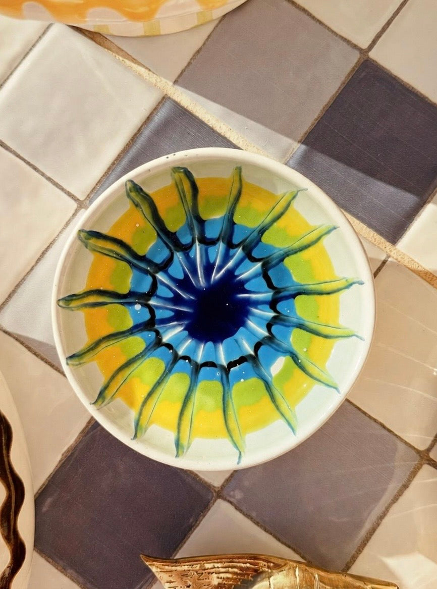 Gelato Bowl “Mi piace Gelato” – Handmade Italian Ceramic Bowl 12 cm