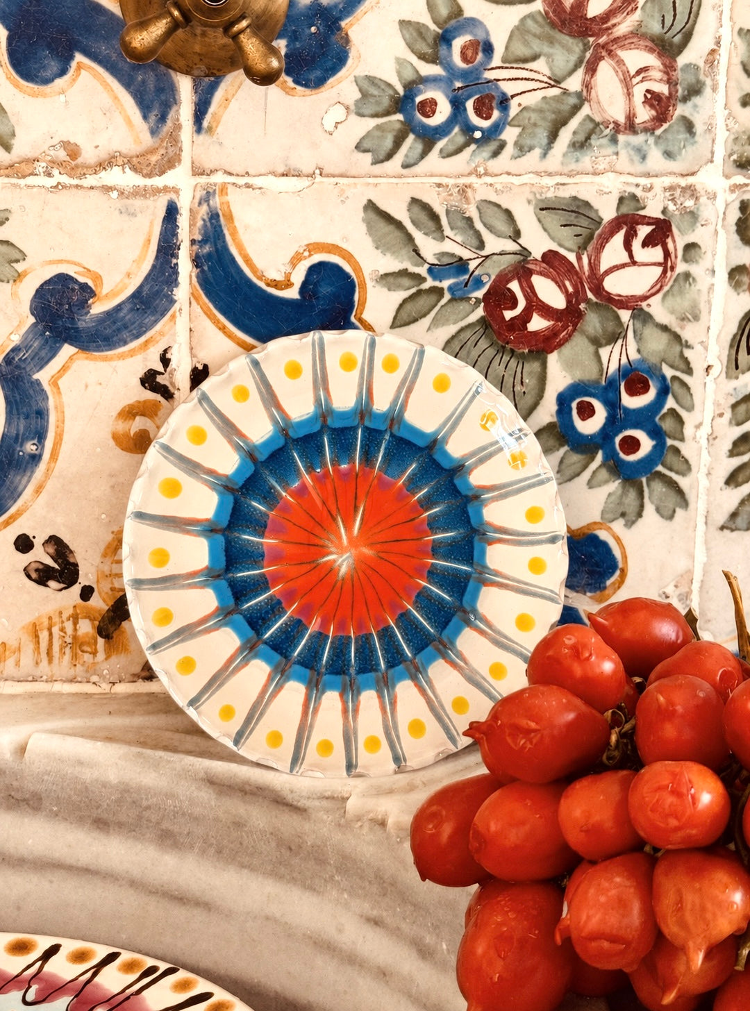 Handmade Italian Small Plate 16 cm | Dessert & Bread Plate