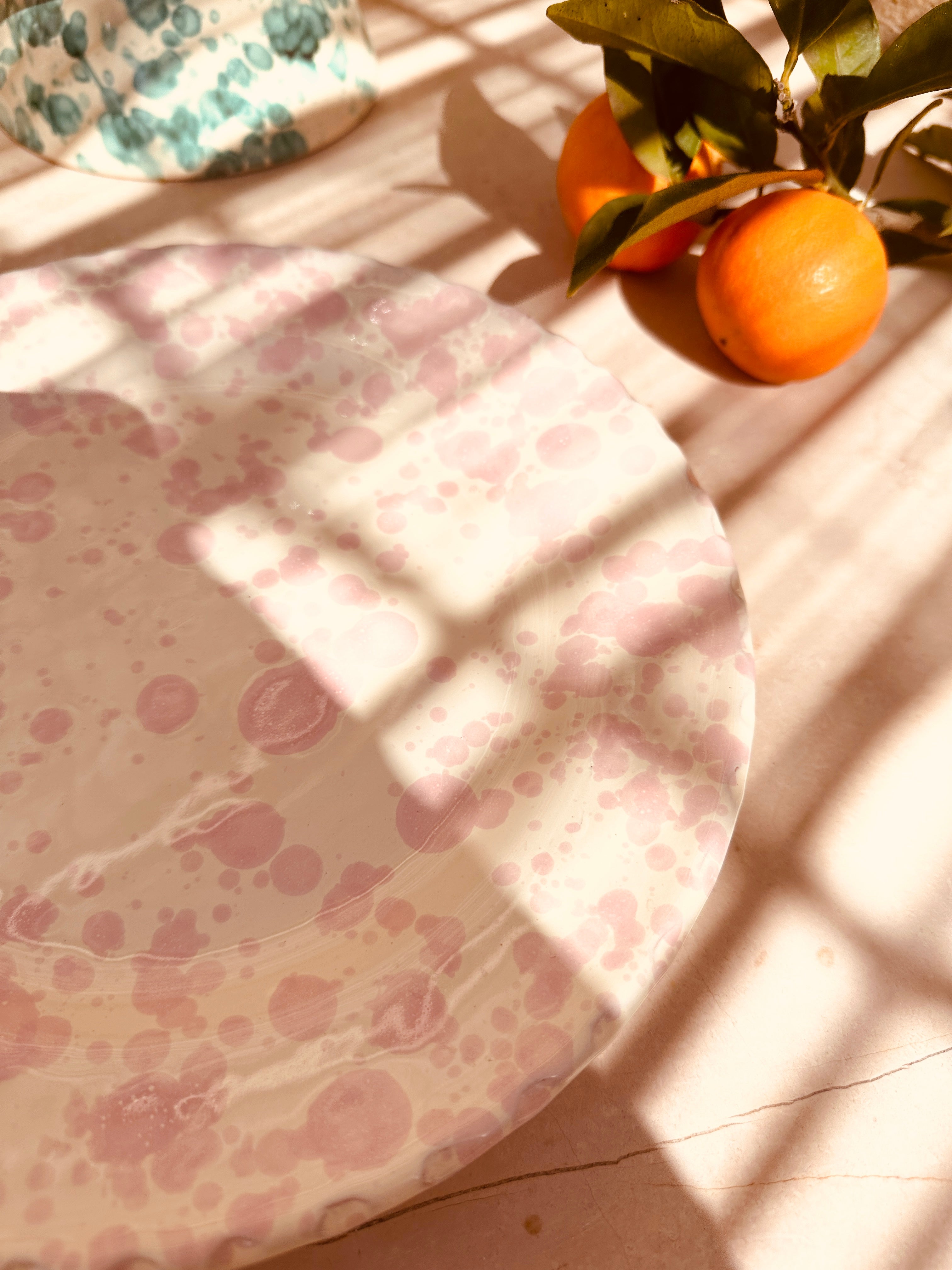 Schizzato Dinner Plate Rosato 25cm