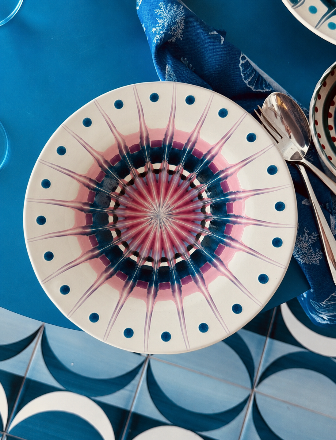 Handmade Italian Pasta Bowl 25 cm | Cappello di Prete
