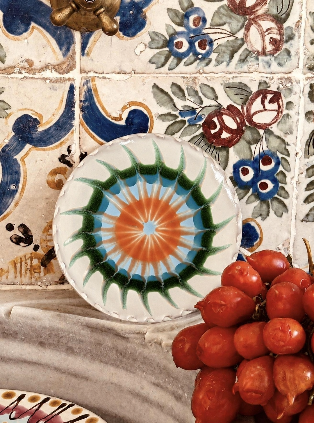 Handmade Italian Small Plate 16 cm | Dessert & Bread Plate