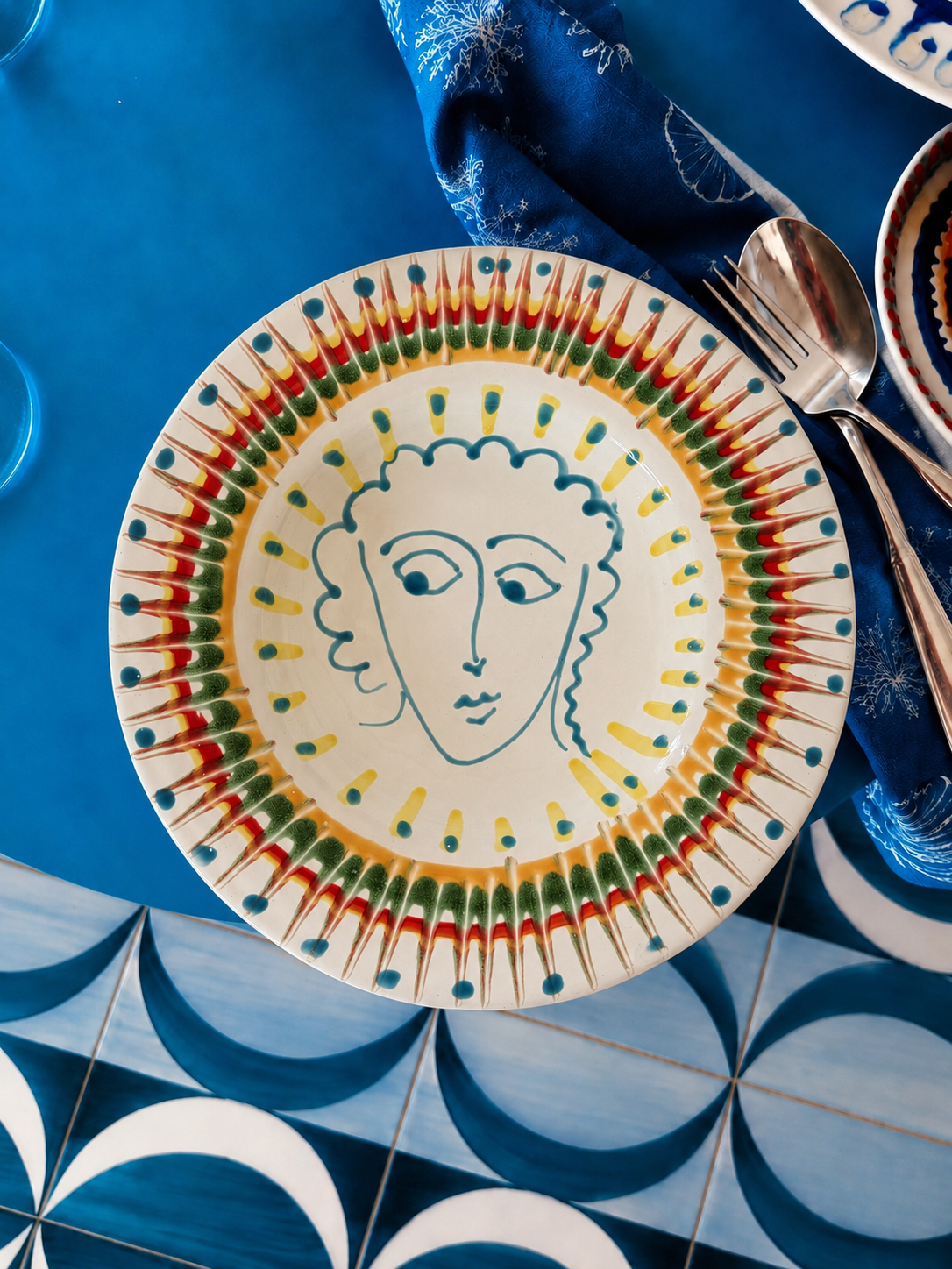 Handmade Italian Pasta Bowl 25 cm | Cappello di Prete
