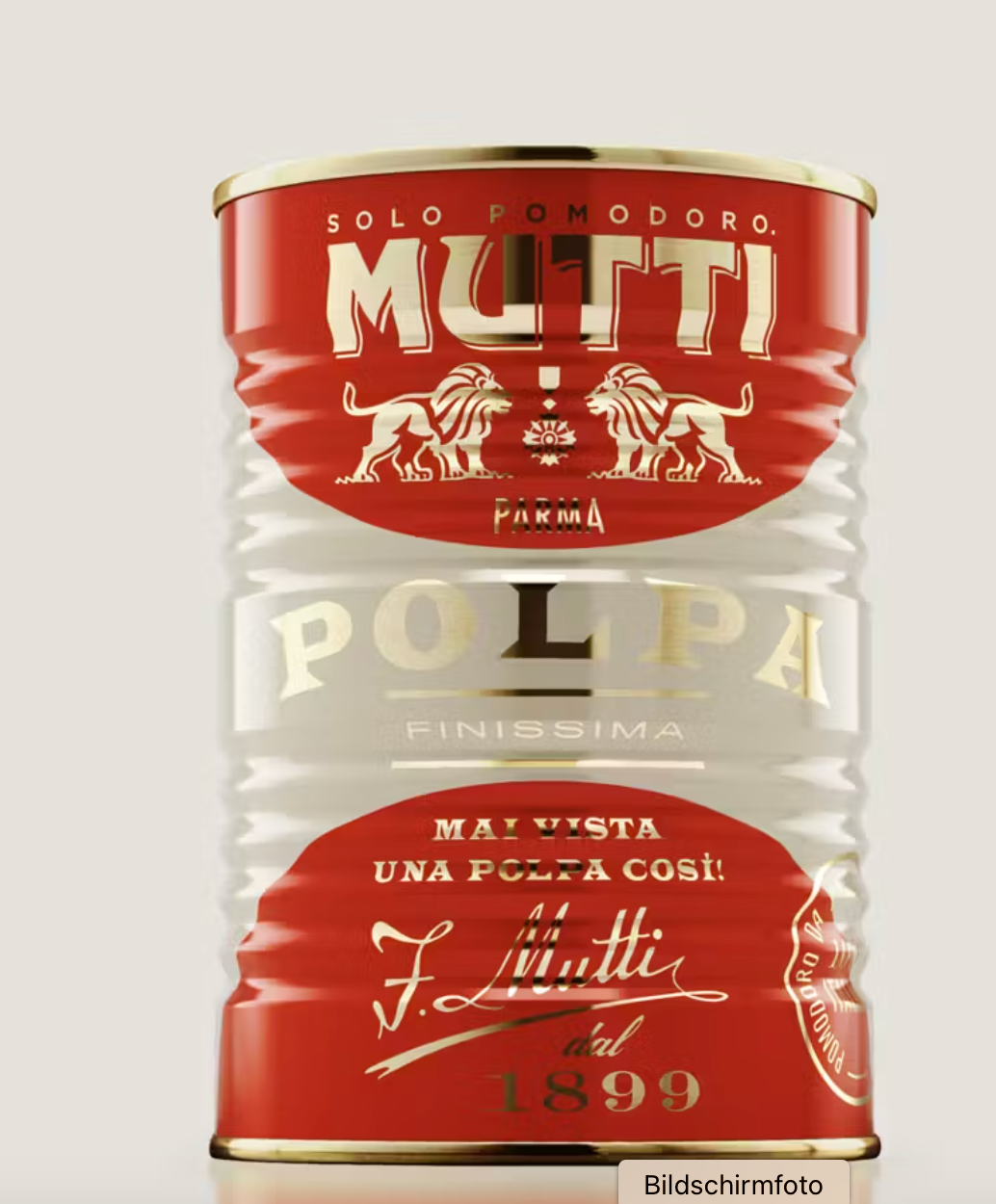 MUTTI Polpa 125 Years – Limited Edition | A Little Gift from Italy