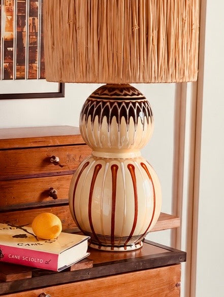 Handmade Italian Ceramic Table Lamp 61 cm | Grand Hotel Riviera