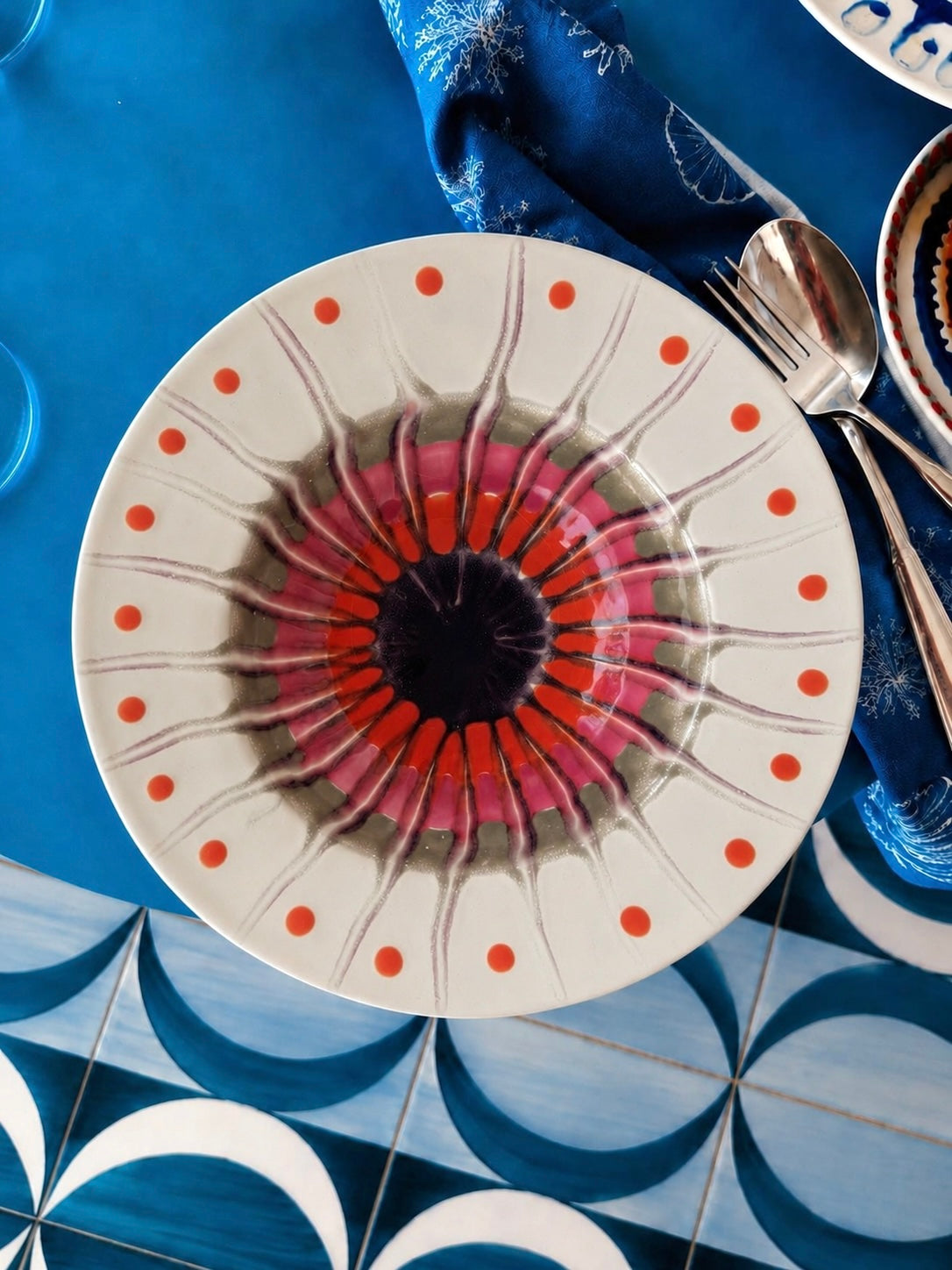 Handmade Italian Pasta Bowl 25 cm | Cappello di Prete