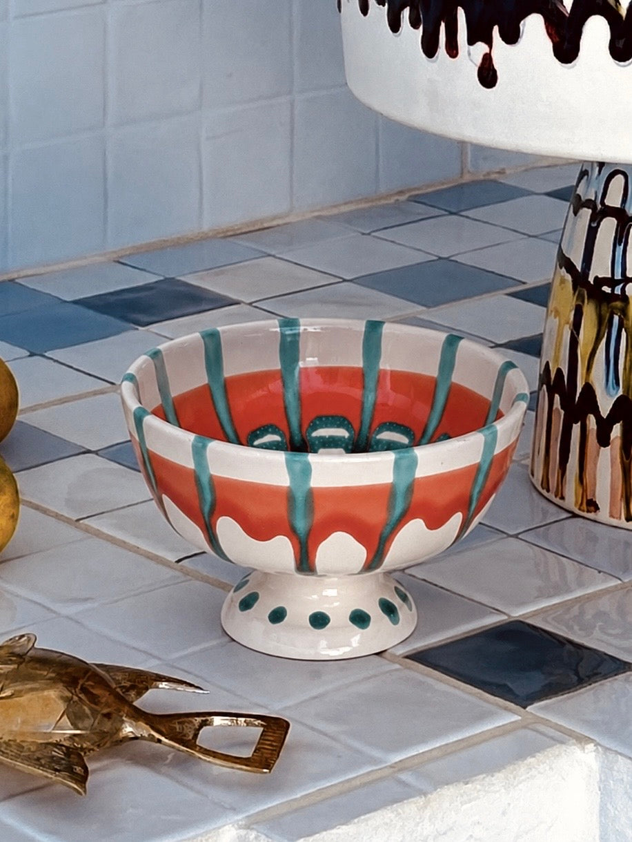 Gelato Bowl “Mi piace Gelato” – Handmade Italian Ceramic Bowl 12 cm
