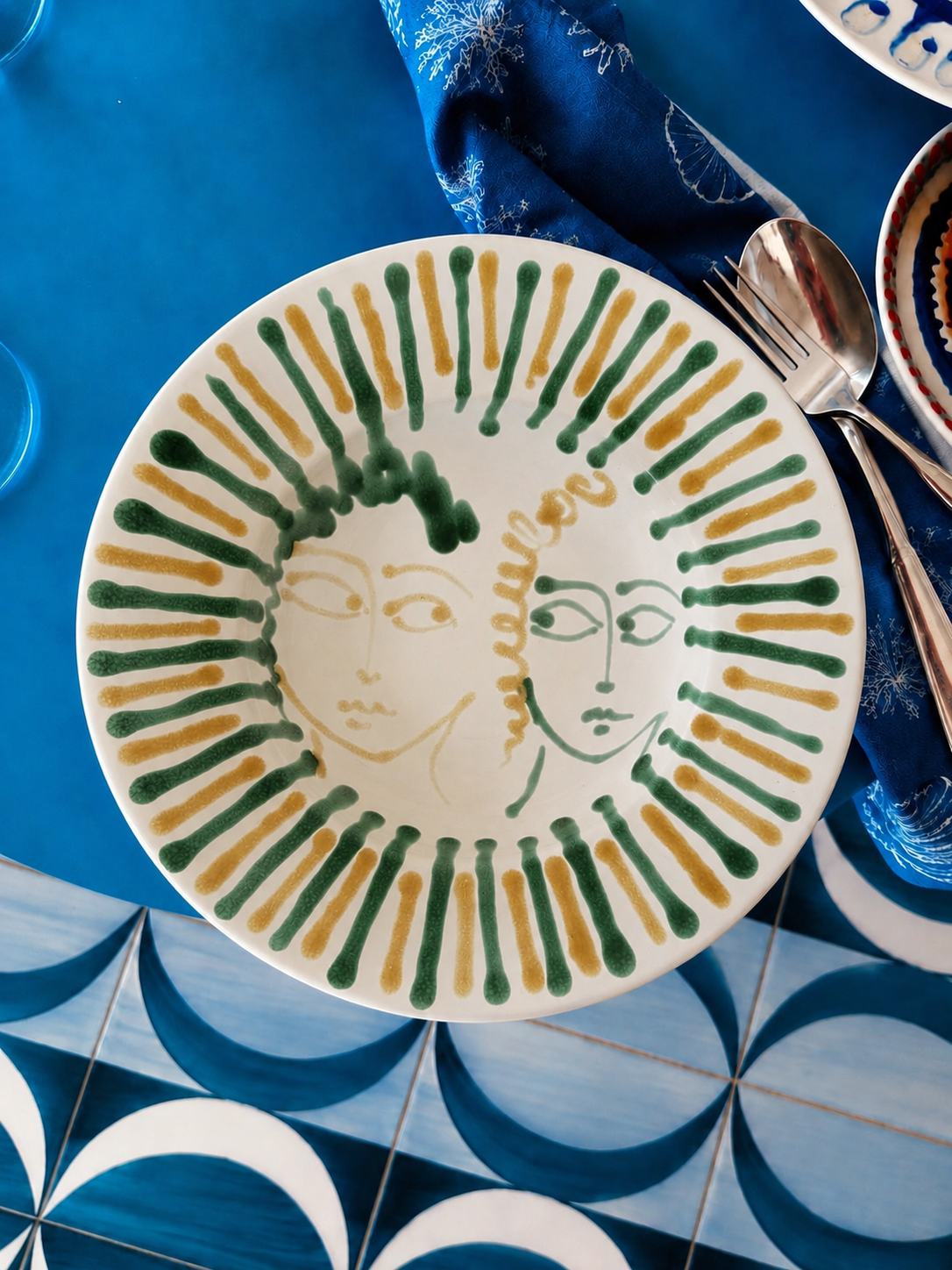 Handmade Italian Pasta Bowl 25 cm | Cappello di Prete
