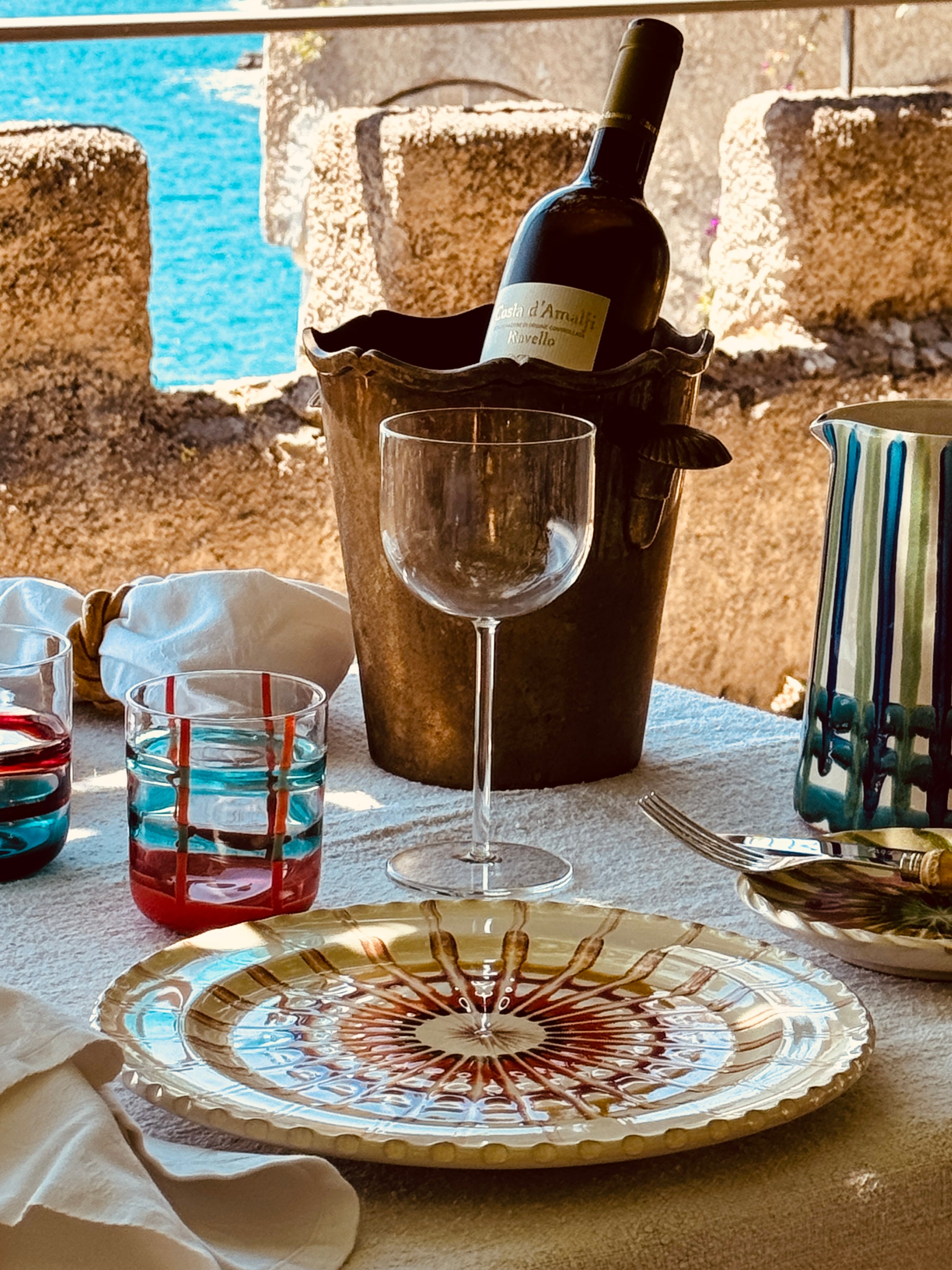 Riva Wine Glasses | Set of 4 Handmade Wine Glasses