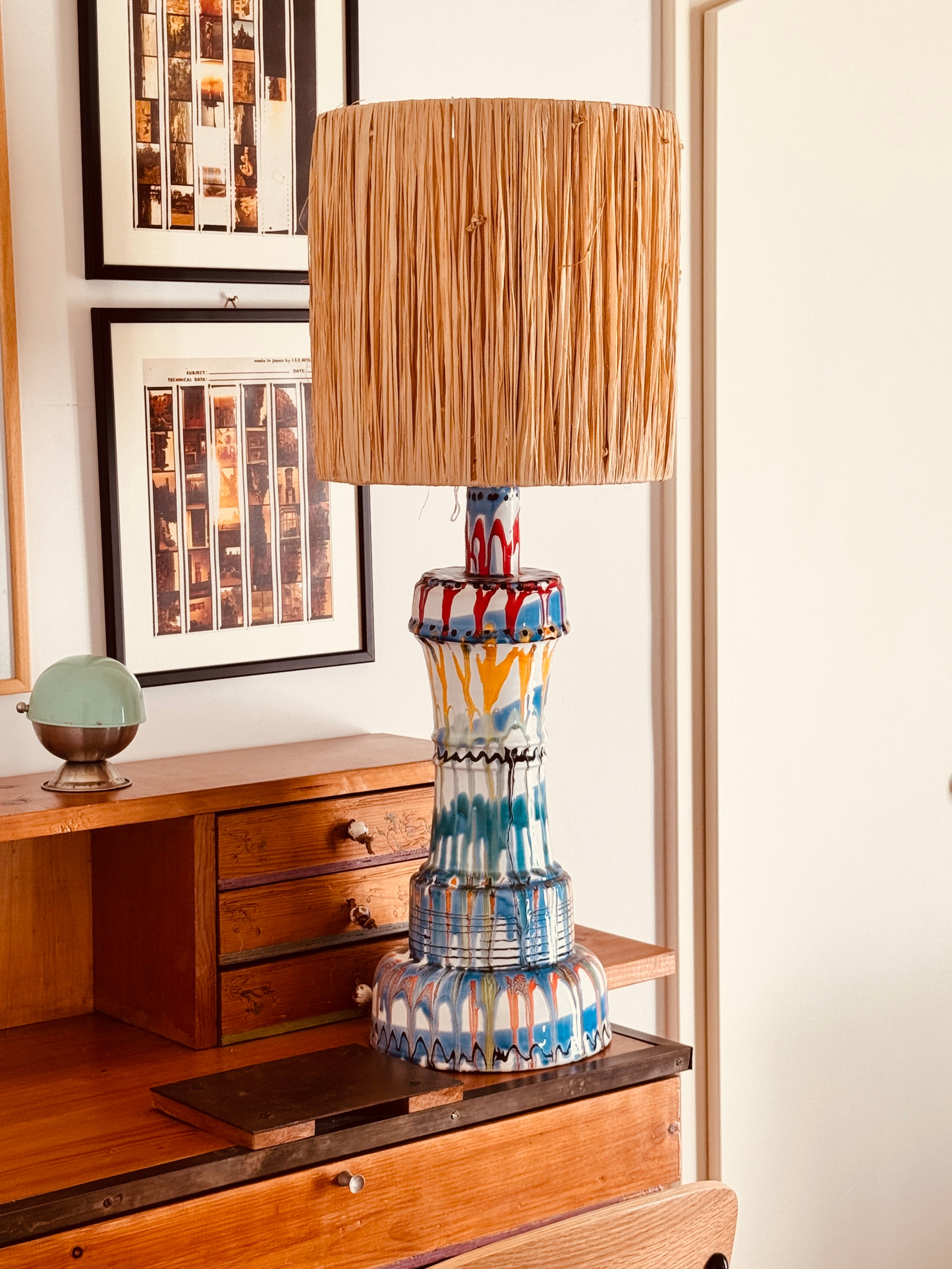 Lampada „Michelangelo Pistoletto" 80cm - One of a kind !