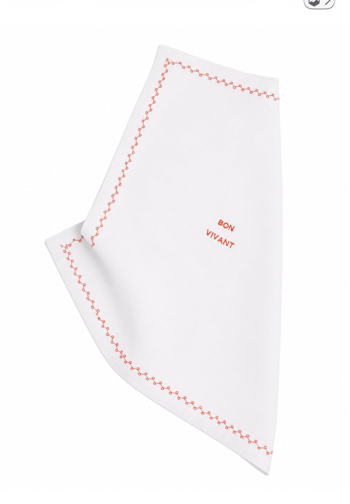 Handmade Italian Cotton/ LinenNapkins "Bon Vivant"